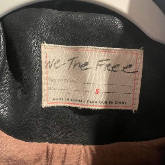 Free People Small Black Jacket - NEW WITH TAGS - Picture 3 of 4